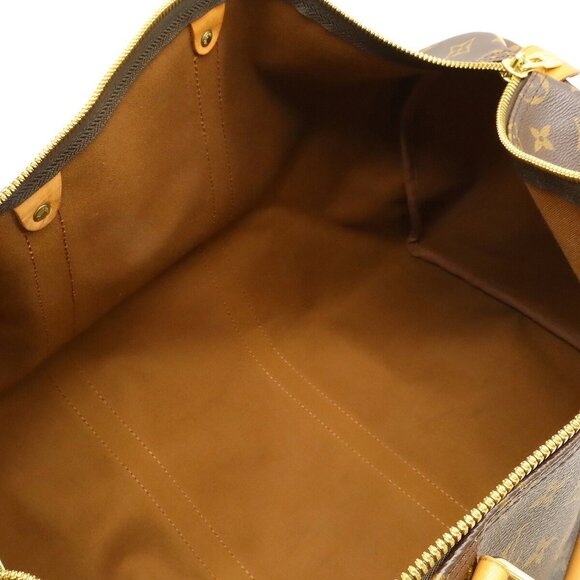 LOUIS VUITTON Brown Monogram Keepall 50 Boston Bag - Picture 6 of 9